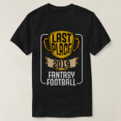 ファンタジーサッカーラストプレイス2019ワーストローザートロフ Tシャツ (デザイン正面)