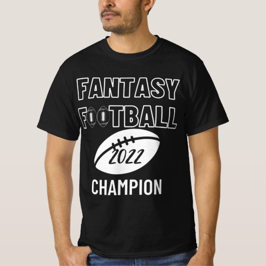 ファンタジーサッカーリーグチャンピオンシップ2022足 Tシャツ (正面)