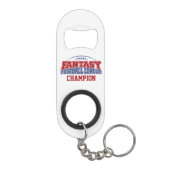 ファンタジーサッカーリーグチャンピオン キーホルダー栓抜き (裏面)