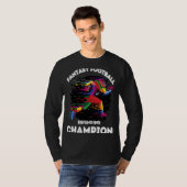 ファンタジーサッカーリーグ優勝FFLディフェンディングチャンプ Tシャツ (正面フル)