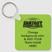 ファンタジーサッカーリーグ キーホルダー (正面)