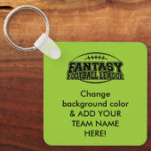 ファンタジーサッカーリーグ キーホルダー (正面)
