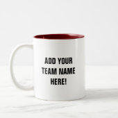 ファンタジーサッカーリーグ ツートーンマグカップ (左)