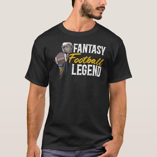 ファンタジーサッカーレジェンドオートス荷車を引くポーツ1 Tシャツ (正面)