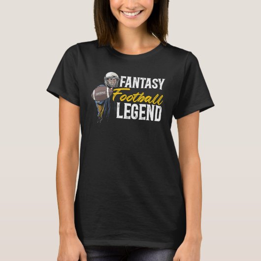 ファンタジーサッカーレジェンドオートス荷車を引くポーツ1 Tシャツ (正面)