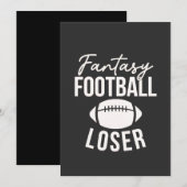 ファンタジーサッカーローザーサッカーおもしろいファンタジー 案内状 (正面/裏面)