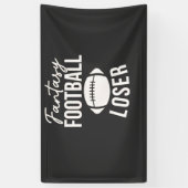 ファンタジーサッカーローザーサッカーおもしろいファンタジー 横断幕 (縦)