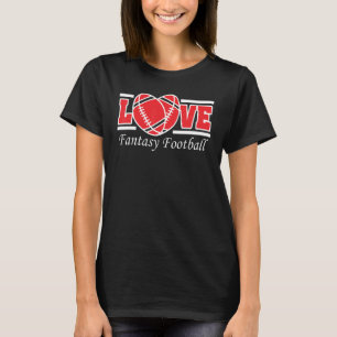 ファンタジーサッカーヴィンテージラブキ荷車を引くットまたはトロフィー Tシャツ