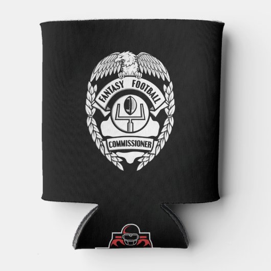 ファンタジーサッカー委員 缶クーラー (正面)