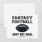 ファンタジーサッカー得実在のみ シーズンポストカード (正面/裏面)