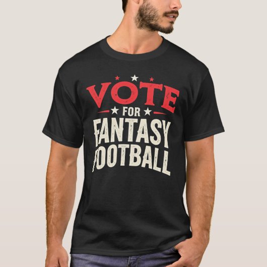 ファンタジーサッカー男子ファンタジーサッカーの投票 Tシャツ (正面)