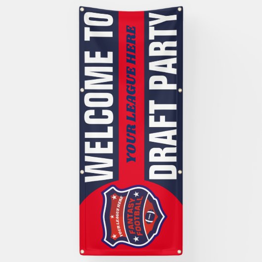 ファンタジーサッカー荷車を引くパーティー 横断幕 (縦)