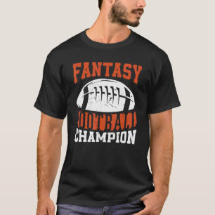 ファンタジーサッカー選手ファンタジーサッカーチャンピオン Tシャツ