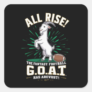 ファンタジーサッカーG.O.A.T.が到着した スクエアシール
