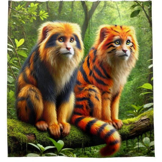 ファンタジーサル シャワーカーテン (正面)