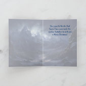 ファンタジーサンタオールドニッククリスマスカード サンキューカード (内部)