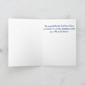 ファンタジーサンタクリスマスカード サンキューカード (内部)