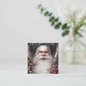 ファンタジーサンタポートレート スクエア名刺 (スタンド正面)