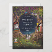 ファンタジーシャワー用の本 招待状 (正面)