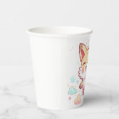 ファンタジーシンプルキツネベビーシャワー 紙コップ (右)