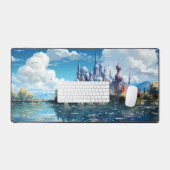 ファンタジーシーサイド王国 デスクマット (キーボード&マウス)