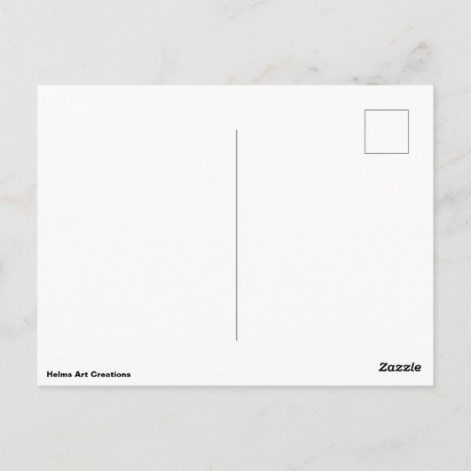 ファンタジージャズブルースミュージシャン音楽アートはがき ポストカード (裏面)