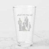 ファンタジージャズミュージシャンズミュージックアート飲みガラス タンブラーグラス (裏面)