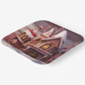 ファンタジージンジャーブレッドハウスキャンディ3 ペーパープレート (傾斜あり)