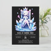 ファンタジースウィートプリンセス誕生日 招待状 (スタンド正面)