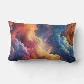 ファンタジースカイビベ数々のーの夢見色の雲景 ランバークッション (裏面)