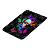 ファンタジースカルと色蝶 マグネット (左側)