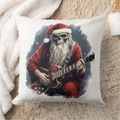 ファンタジースカルスケルトン遊サンタズギターナイト クッション (ブランケット)