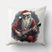 ファンタジースカルスケルトン遊サンタズギターナイト クッション (正面)