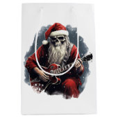 ファンタジースカルスケルトン遊サンタズギターナイト ミディアムペーパーバッグ (正面)