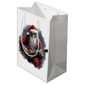 ファンタジースカルスケルトン遊サンタズギターナイト ミディアムペーパーバッグ (裏面アングル)