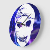 ファンタジースカル#9 ラージ壁時計 (傾斜)