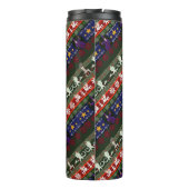 ファンタジースタイルの醜いセーターの模様 タンブラー (裏面)