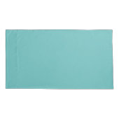 ファンタジースチームパンクオレンジバタフライアクアウォーターカラー 枕カバー (裏面-左)