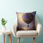 ファンタジースチームパンクパープルヴィンテージホットエアバルーン クッション (椅子)