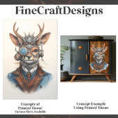 ファンタジースティームパンクトナカイD9デクページ 薄葉紙