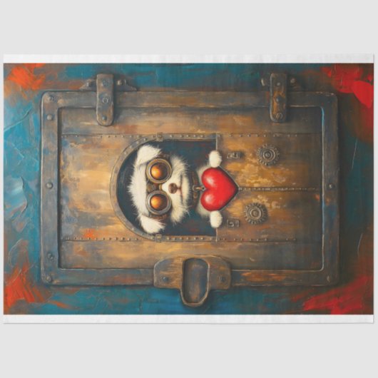 ファンタジースティームパンクパピードッグ+ハートAR3デカップページ 薄葉紙 (正面)