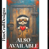 ファンタジースティームパンクパピードッグ+ハートAR4デコパージュ 薄葉紙