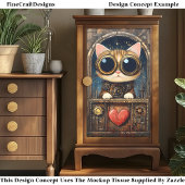 ファンタジーステームパンクタブビーキャットキットデクページ 薄葉紙