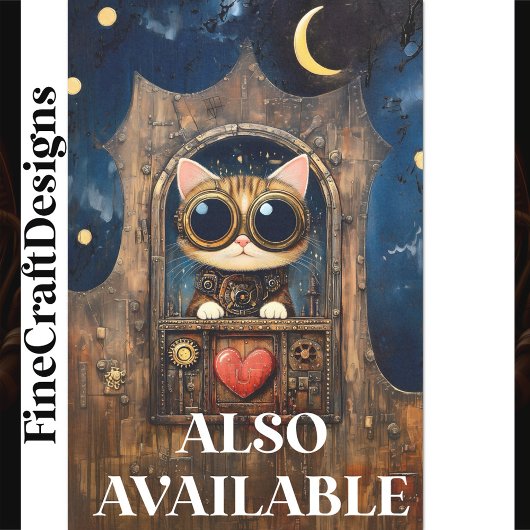 ファンタジーステームパンクタブビーキャットキットネックスAR2デクページ 薄葉紙