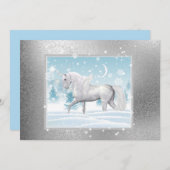 ファンタジースパークリー冬ユニコーンペガサス シーズンカード (正面/裏面)