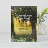 ファンタジースパークル魔法の緑の森のプロム 招待状 (スタンド正面)