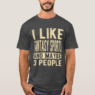 ファンタジースポーツの名言 フレンド Tシャツ