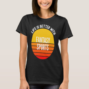 ファンタジースポーツ付ファンタジー Tシャツ