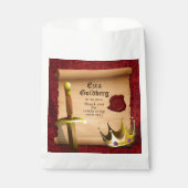 ファンタジーソードクラウン中世ナイトバー（ユダヤ教の）バル・ミツバー フェイバーバッグ (正面)