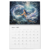ファンタジーゾディアック - 魔法の星座 カレンダー (3月 2027)